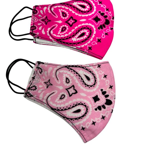 Bandana Face Masks NWOT - Set of 4 - Picture 3 of 4